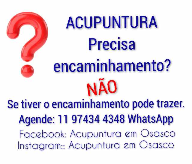 Foto 1 - Acupuntura precisa encaminhamento