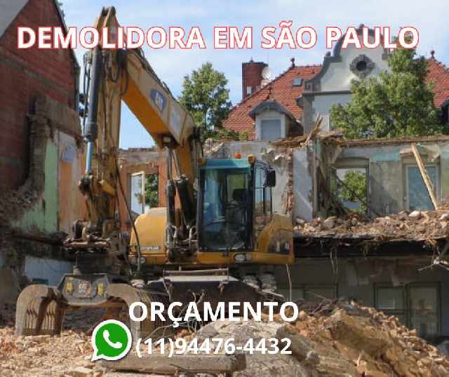 Foto 1 - Demolio de casas em So Paulo